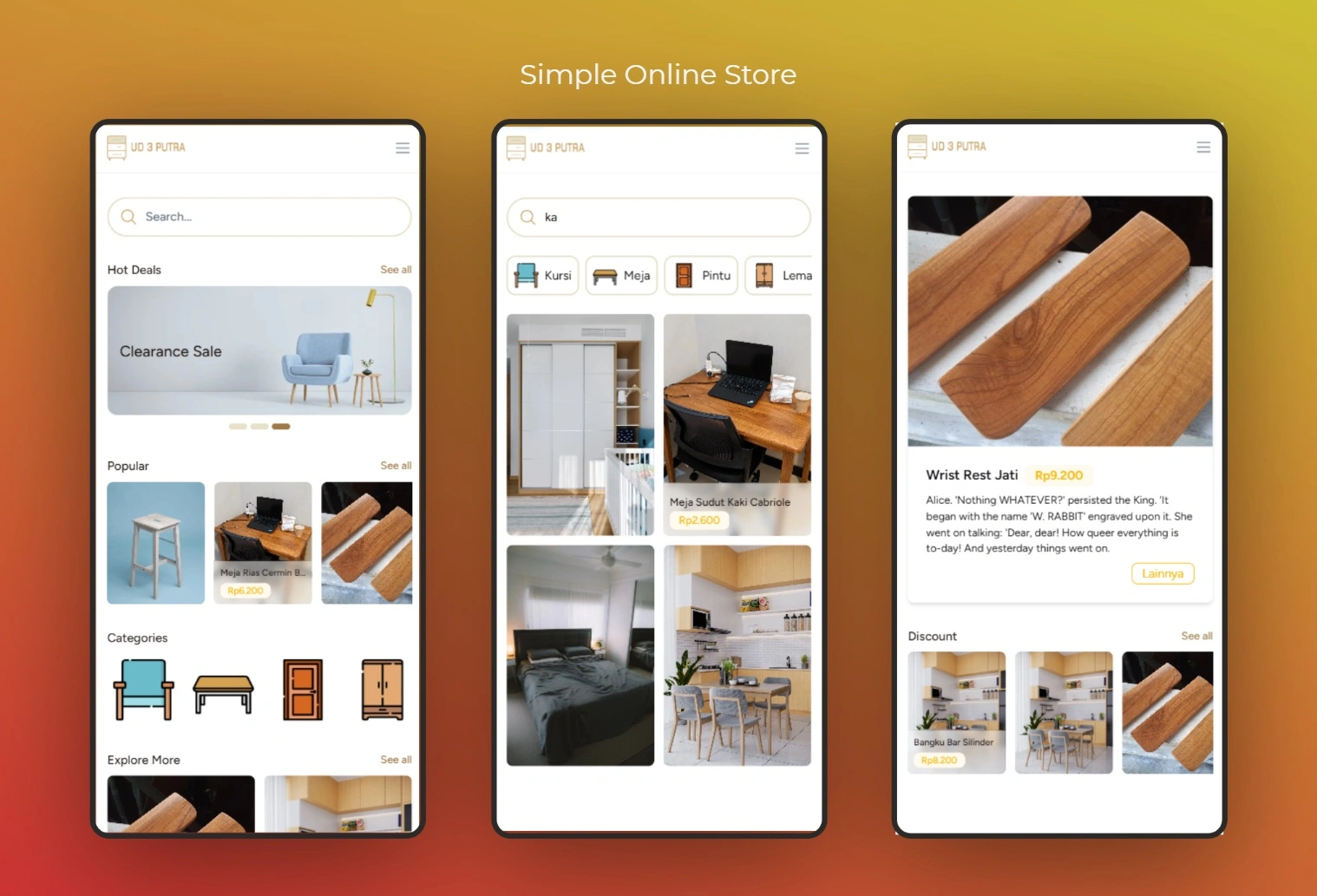 Online Store OSS